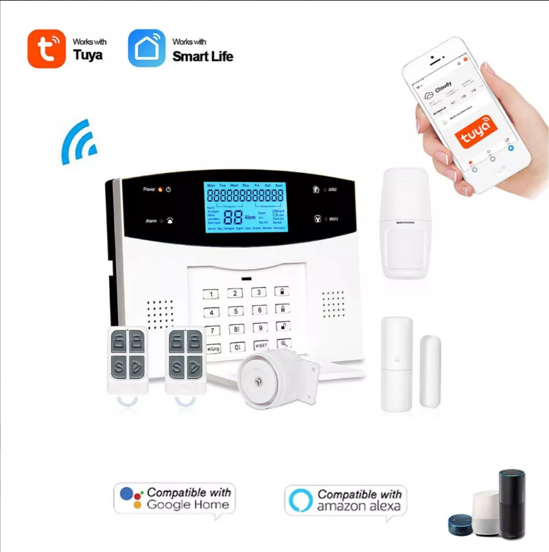 alarma gsm wifi inalámbrica